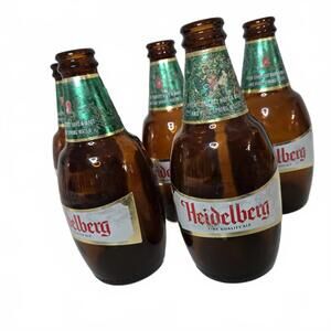 Heidelberg Fine Quality Ale Vintage Bottles / As Shown / Set of 5